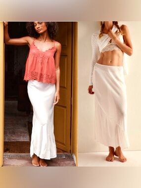Free People Sweet On You Slip Skirt